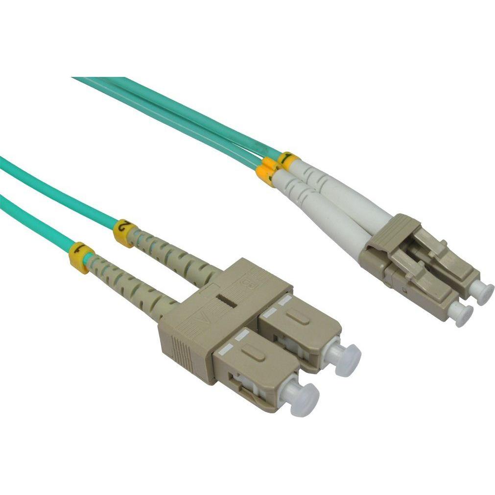 Cables Direct CDL 5m OM3 Fibre Optic Cable LC-SC (5 m), Audio Kabel
