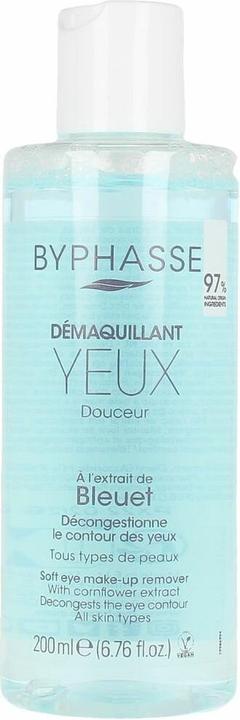 Immagine prodotto Byphasse DESMAQUILLANTE OJOS Douceur Struccante Occhi con Estratto di Fiordaliso 200ml (Struccante, 200 ml)