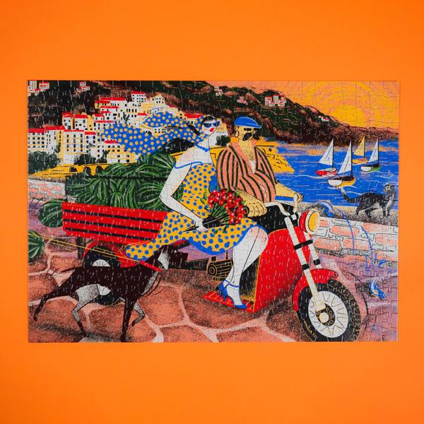 StoPuzzle Puzzle 500pz Tra I Due Golfi Art By Marla Cruz (500 pieces)