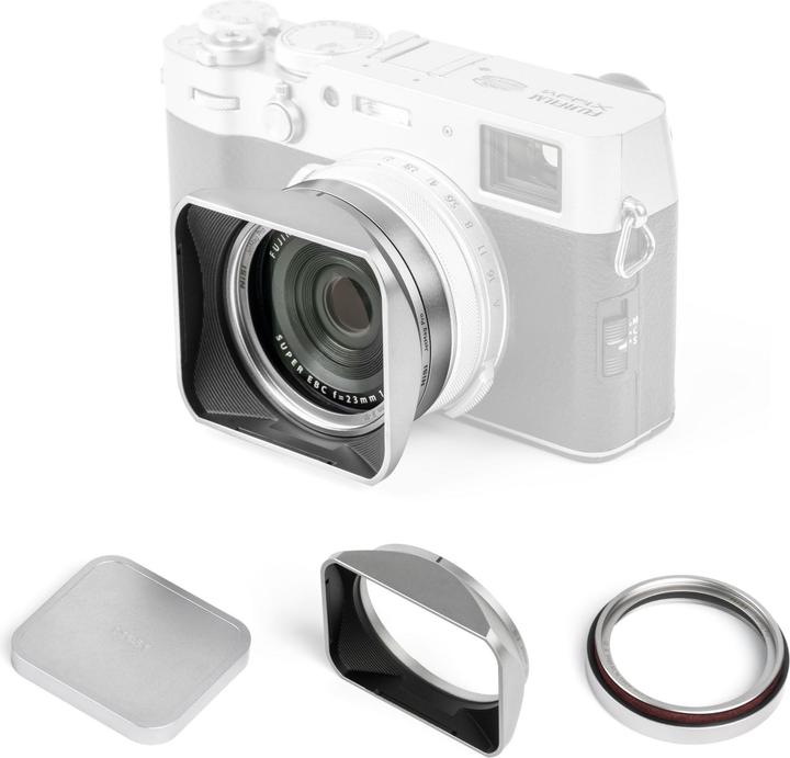 Immagine prodotto Nisi Jetmag Pro for Fujifilm X100 Series Lens Hood Kit - Silver