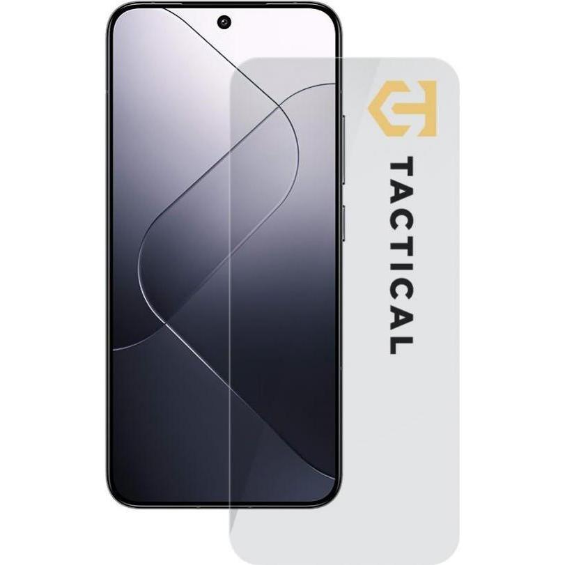 NoName Tactical Glass 2.5D Xiaomi 14 Clear (1 Stück, Xiaomi 14), Smartphone Schutzfolie, Transparent