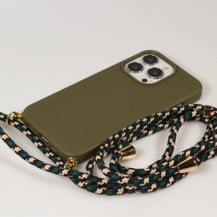 Produktbild PhoneLook Hülle Bio Eco-Friendly Vegan mit Handykette Necklace
