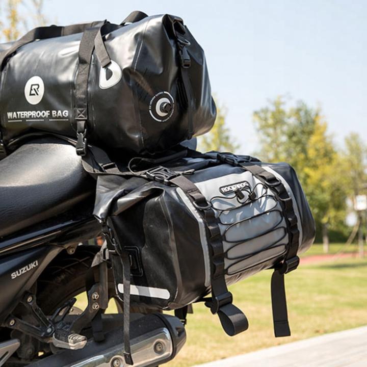 Produktbild Rockbros AS-010BGR motorcycle bag, waterproof - gray (60 l)