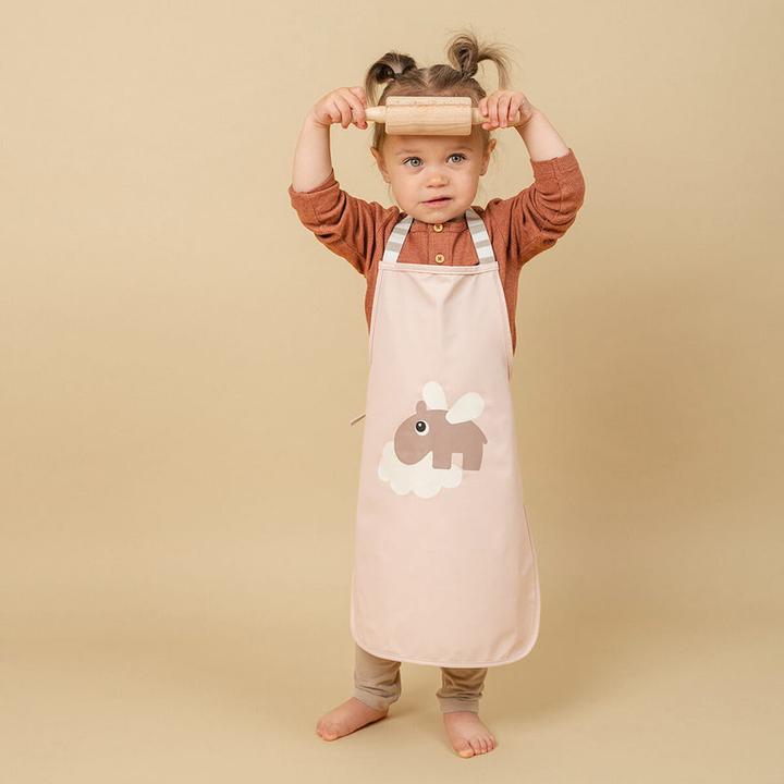 Produktbild Done by Deer Wasserdichte Kinderschürze Happy clouds Grün (One Size)