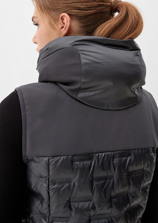 Actual product image s.Oliver Long-Weste mit Steppung (40)