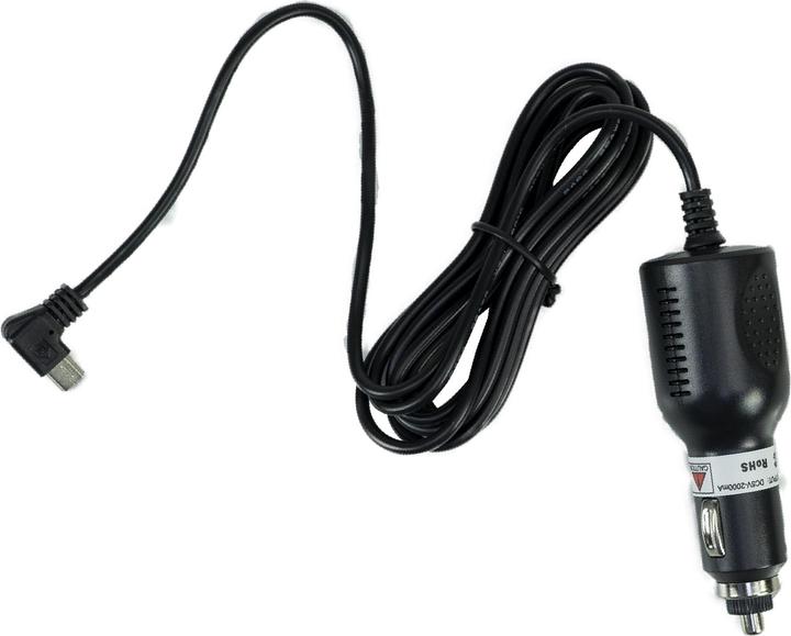 Productafbeelding PNI Autolader met mini USB-stekker 12V/24V - 5V 2A, voor GPS, kabellengte 190 cm