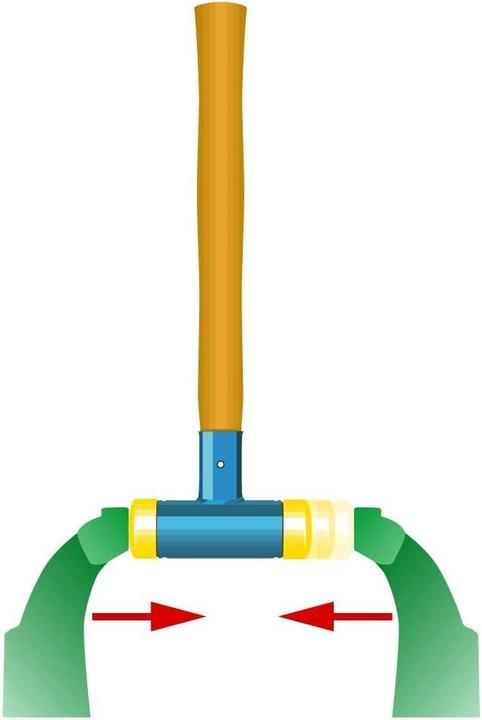 Produktbild Wiha Schonhammer mittelhart, rücksc (2050 g)