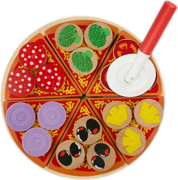Actual product image Kruzzel Pizza set with Velcro fastener