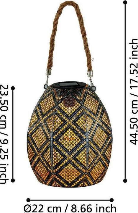 Actual product image EGLO Laterne Solar Antic