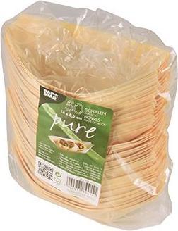 Actual product image Papstar Fingerfood - Bowls "pure" "shuttles (50 x)