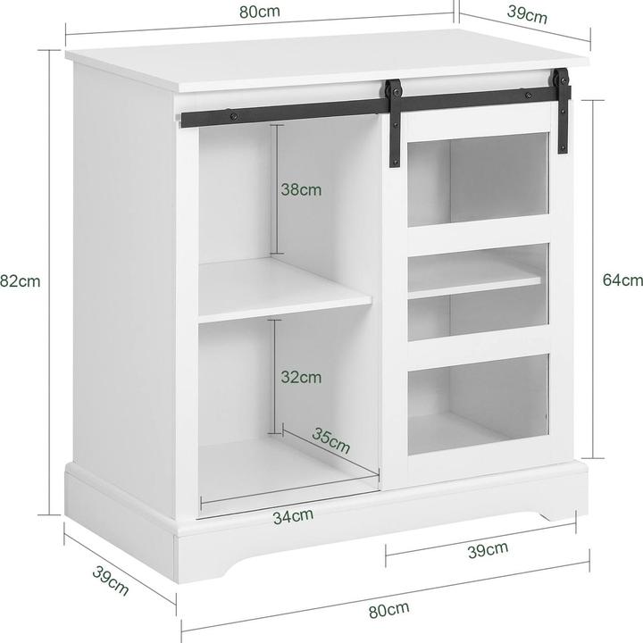 Image du produit SoBuy FSB46-W (80 x 39 x 82 cm)
