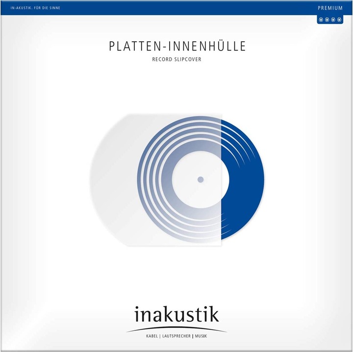 Produktbild Inakustik Antistatische Platten-Innenhüllen (Plattenspieler Abdeckung)