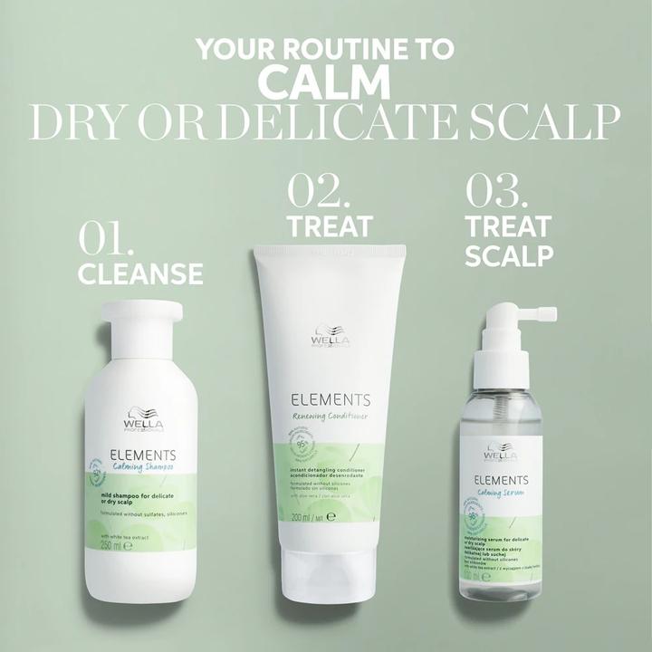 Produktbild Wella Elements Calming Shampoo (Flüssiges Shampoo, 1000 ml)