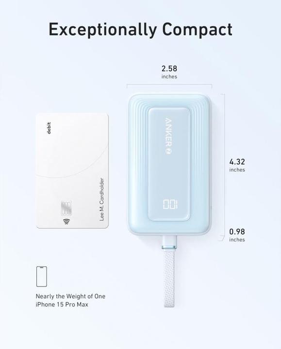 Actual product image Anker Zolo A1688031 (10000 mAh, 30 W)