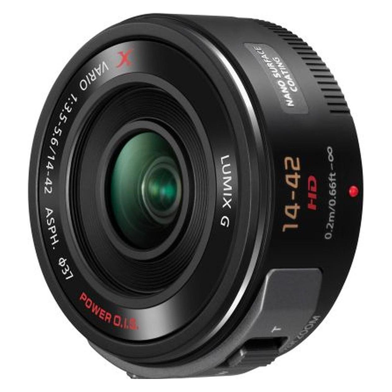Panasonic 14-42mm f/3.5-5.6 ASPH. PZ Power O.I.S. (Micro Four Thirds, Micro Four Thirds), Objektiv, 