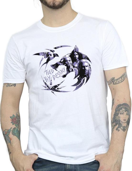 Produktbild Netflix The Witcher Wolf Logo Infill TShirt (M)