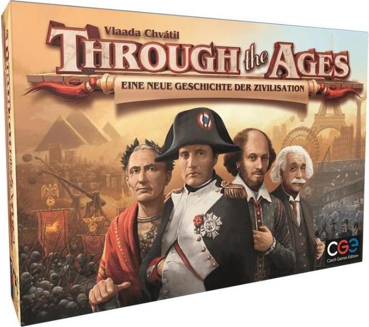 Produktbild Czech games edition CZ067 - Through the Ages, Kartenspiel, 2-4 Spieler, ab 14 Jahren, (DE-Ausgabe) (Deutsch)