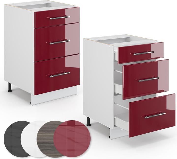 Produktbild Vicco Küchenschränke  Fame-Line (50 x 51.5 x 81.5 cm)