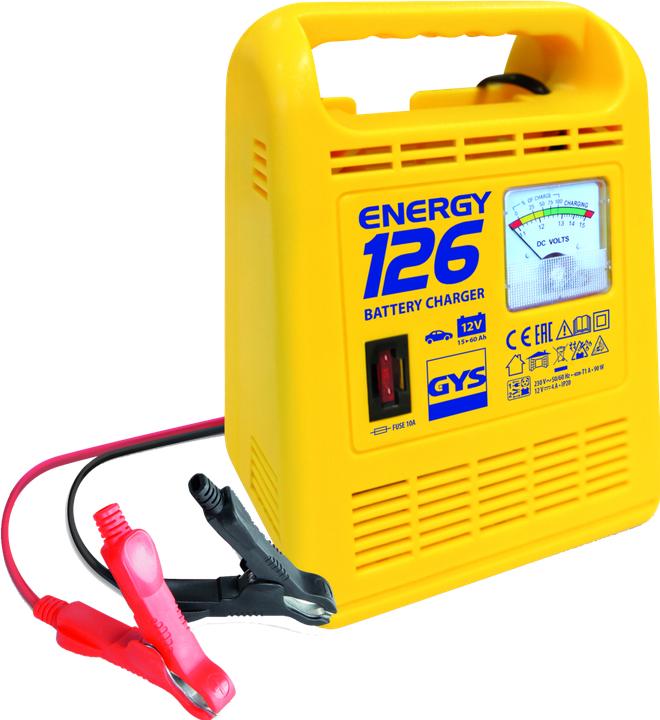 Image du produit GYS Chargeur de batterie, ENERGY 126 (12V, 6 A)