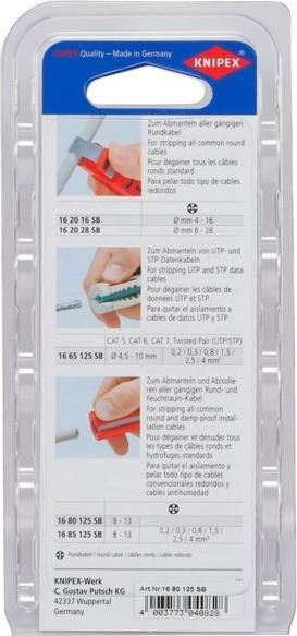 Produktbild Knipex Universal-Abmantelungswerkzeug (125 mm)