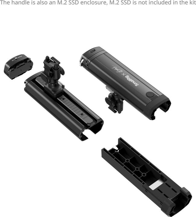 Produktbild SmallRig 4596 x Brandon Li All in One Mobile Video Kit Full Quick Release Co design Edition (Cage, Cage Zubehör, Griff)