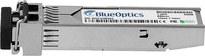 Actual product image BlueOptics Finisar (Dell) FTLF8519P3BNL-FC Compatible SFP BO05C856S5D
