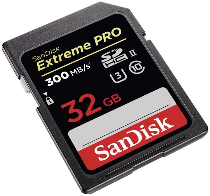 Produktbild SANDISK ExtremePro SDHC UHS-II (32 GB, SDHC, U3, UHS-II)