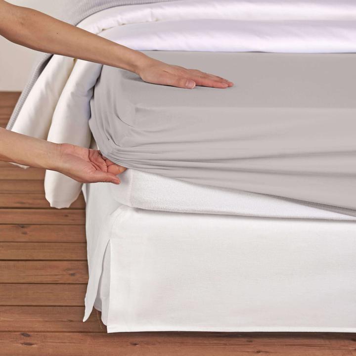 Actual product image Living Home Topper Elastic Jersey (120 x 200 cm)