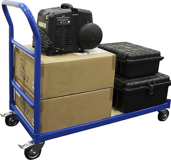 Image du produit eurokraft basic Chariot plate-forme, force 250 kg, L x l plate-forme 1050 x 475 mm. (250 kg)