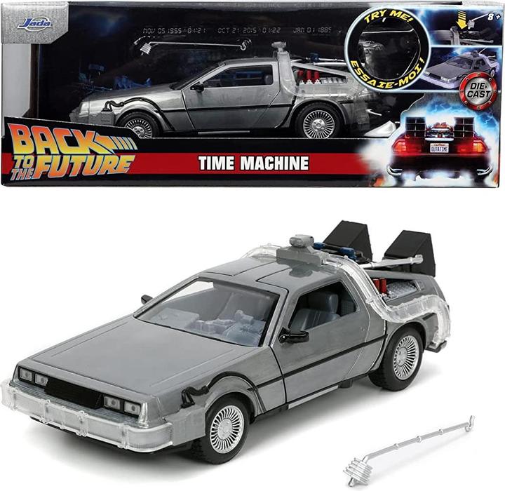 Actual product image Jada 253255038 - Ritorno al Futuro 1 - Time Machine DeLorean DMC12 con luci - sc