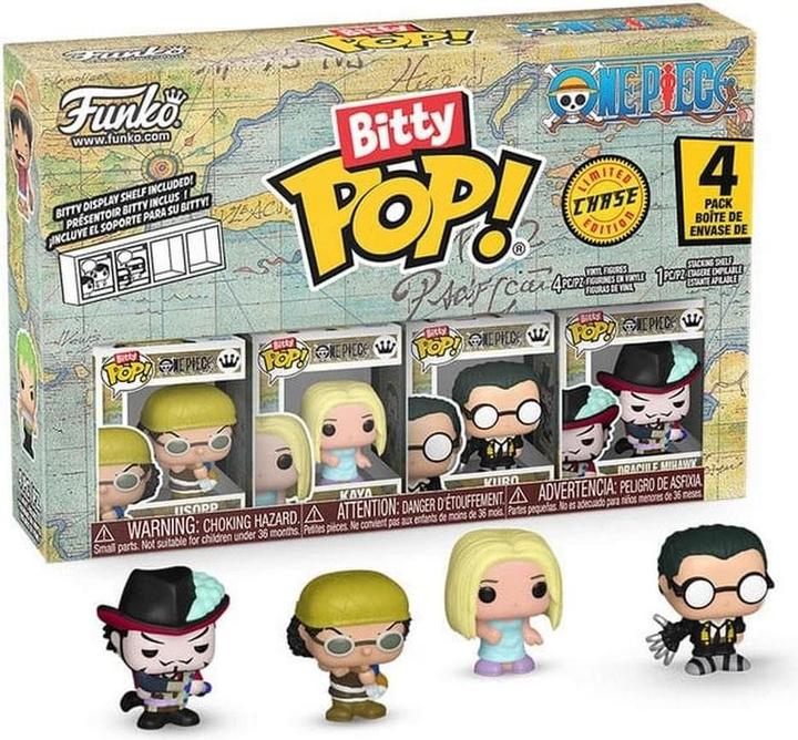 Actual product image Funko BITTY POP 4 Pack One Piece Usop