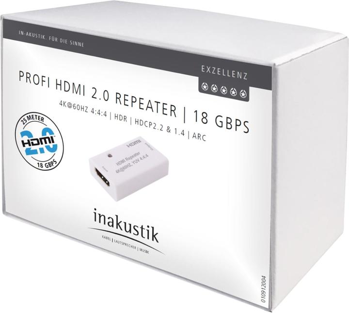 Produktbild Inakustik Exzellenz HDMI 2.0 Repeater (Extender)