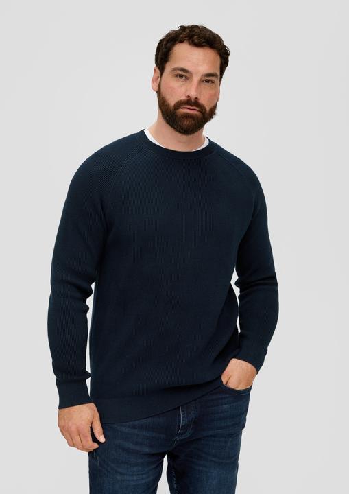 Immagine prodotto s.Oliver Strickpullover Feinstrickpullover aus Baumwolle (XXL)