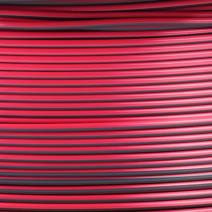 Produktbild Copymaster3D Duo-Silk 3D Printer Filament, 1.75 mm, Black/Red (1.75 mm, 1000 g)