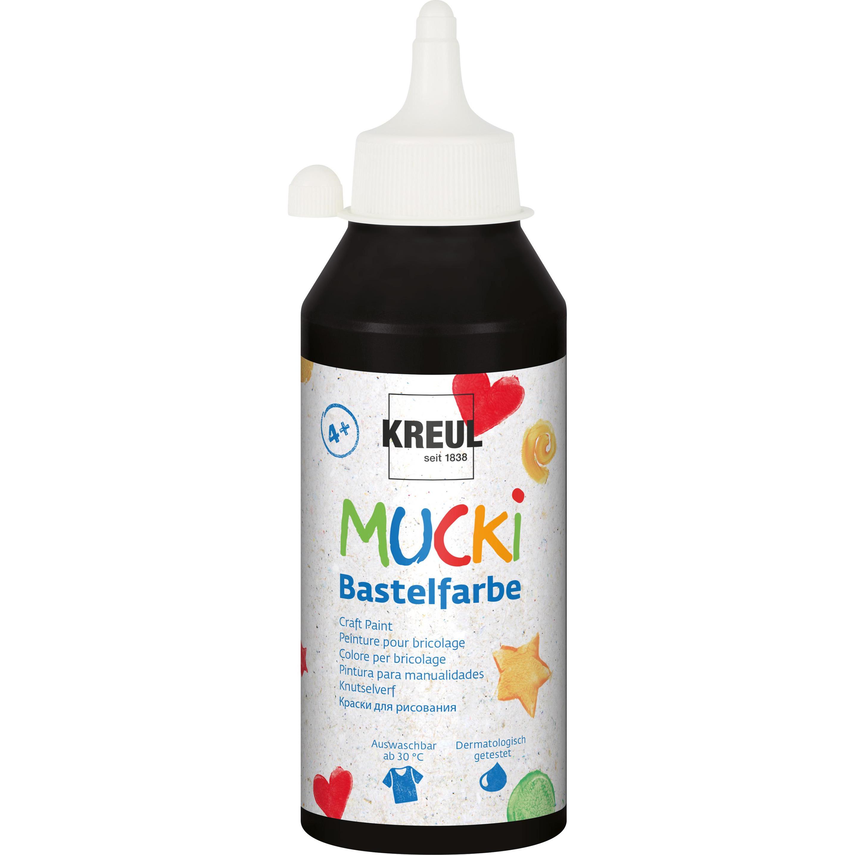 Mucki, Künstlerfarbe + Bastelfarbe, Bastelfarbe (Rot, 250 ml)
