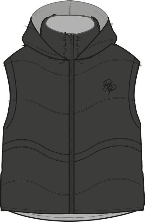 Actual product image Project X Paris Hooded Puffer Vest (M)