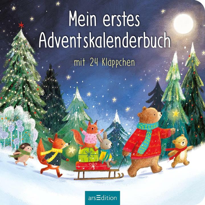 Actual product image My first advent calendar book