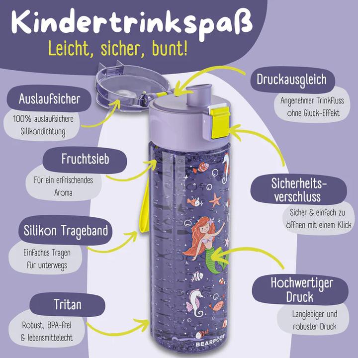Produktbild Bearfoot Trinkflasche Meerjungfrau-z 0 ml (0.50 l)