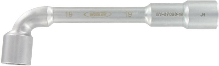 Actual product image VAR 19MM HEXAGON SPANNER L-TYPE 19MM, DOUBLE-SIDED