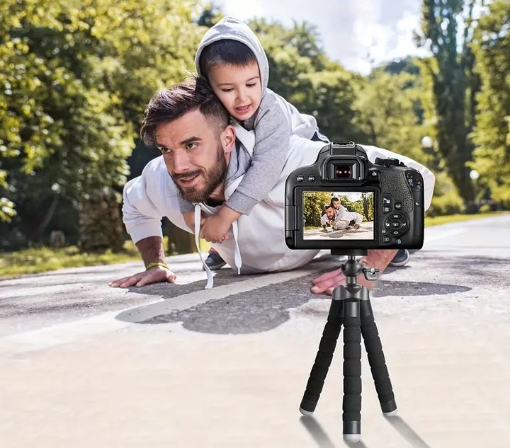 Produktbild Kikkerland Smartphone Tripod (Schaumstoff, Textil, Kunststoff)