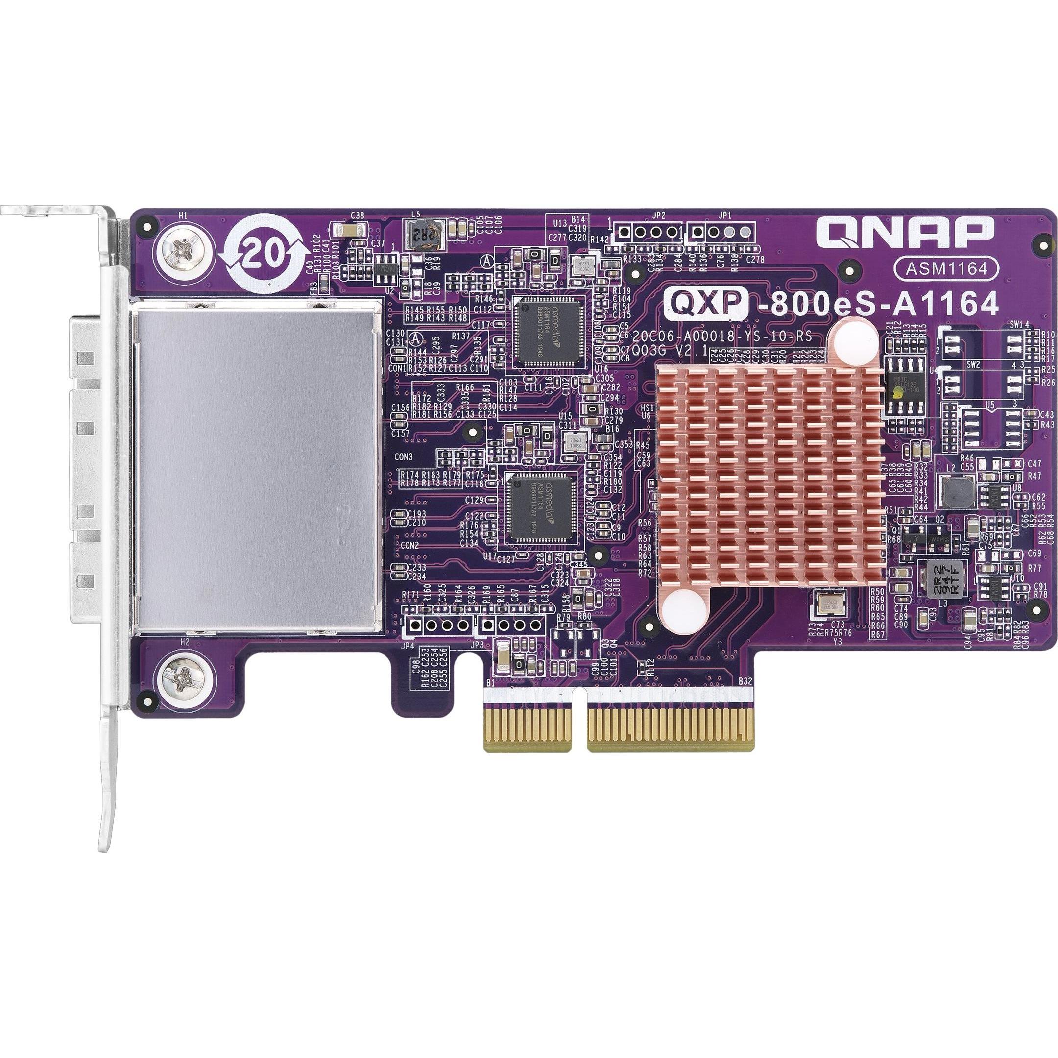 QNAP Erweiterungskarte QXP-800eS-A1164, NAS Zubehör
