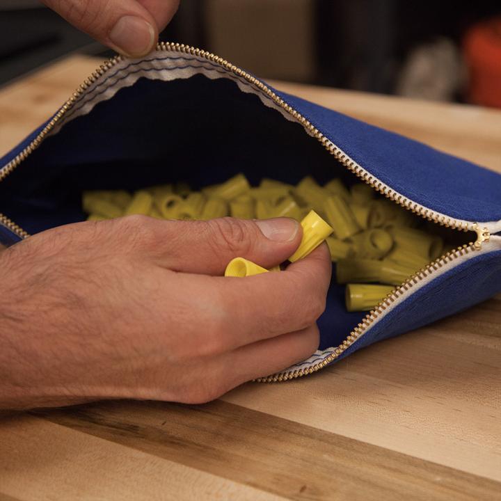 Actual product image Klein Tools Zippered pockets 4Pack for tools