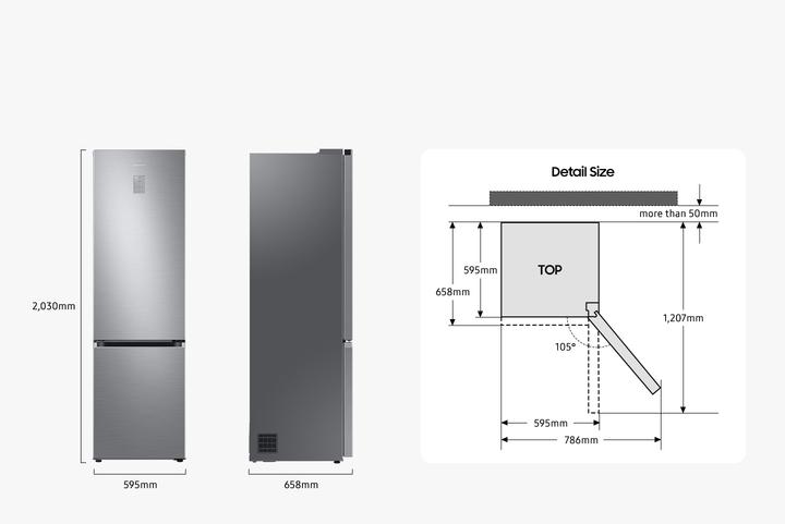 Produktbild Samsung RB34C705CS9/EF (344 l)