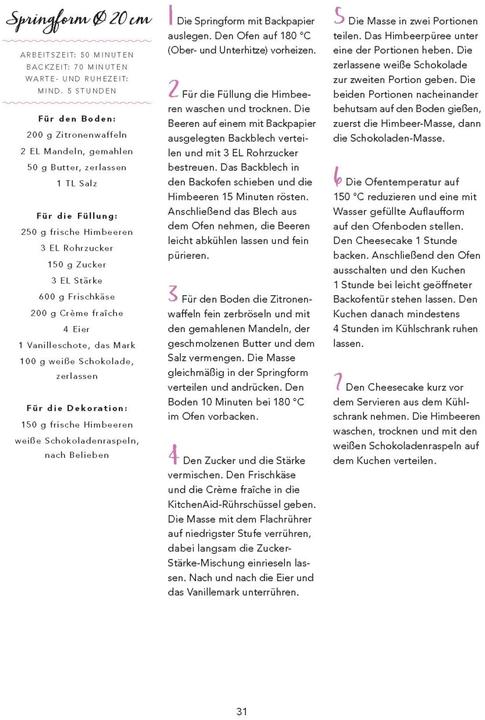 Produktbild Cheesecakes (Deutsch, Anna-Maria von Kentzinsky, 2017)