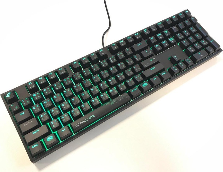 Actual product image Cooler Master MasterKeys Pro L - Nvidia Edition (CH, Cable)