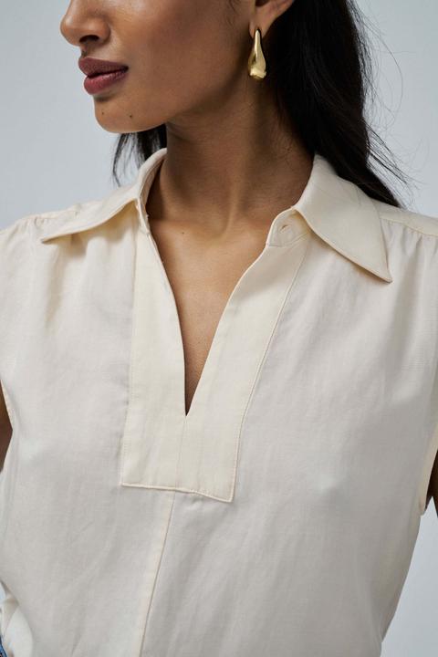 Actual product image Salsa Jeans Kurzarmbluse Blouse Lightdenim (S)