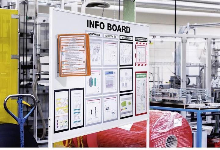 Image du produit Durable Support mural complet, magnétique