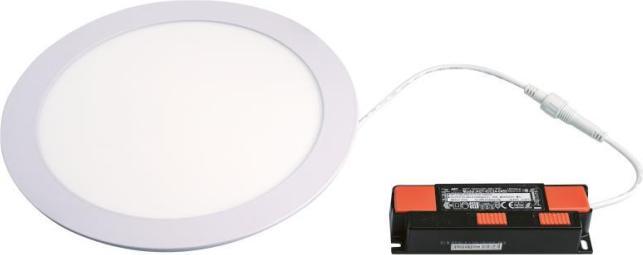 Rutec Slim downlight TALAN M 9-18W 48502 1000-1930lm 27/3/4K IP44 D220mm OD210mm (1000 lm)