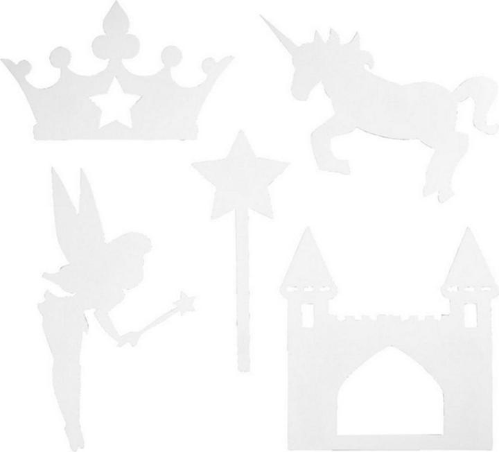 Actual product image Creativ Company Fairy Tale Craft Paper 16 Pieces, White (16x)
