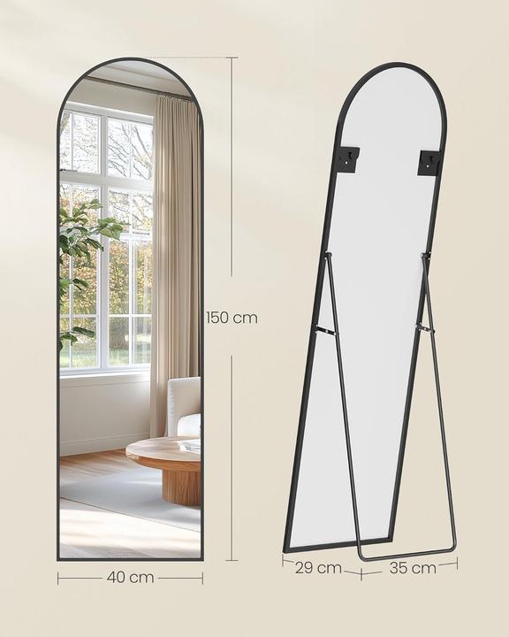 Actual product image Songmics Standing mirror (40 x 150 cm)
